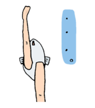 Daily life of Sasaki sticker #2478562