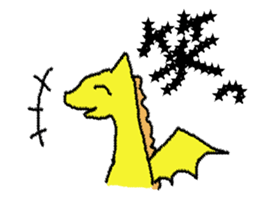 Star's Dragon sticker #2478677