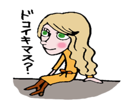 I can speak  japanese a little. sticker #2479053