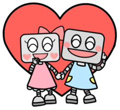 Because I met you. sticker #2479285