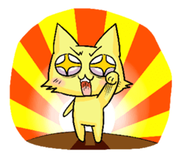 Sleepless Cat sticker #2479294