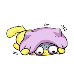 Sleepless Cat sticker #2479308