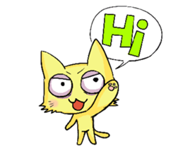 Sleepless Cat sticker #2479310