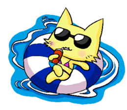 Sleepless Cat sticker #2479314