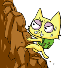 Sleepless Cat sticker #2479315