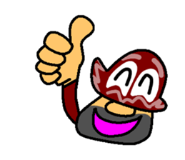 Masked Man sticker #2479531