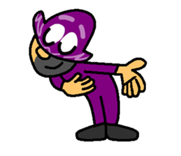 Masked Man sticker #2479532