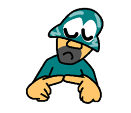 Masked Man sticker #2479533