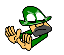 Masked Man sticker #2479534