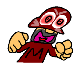 Masked Man sticker #2479545