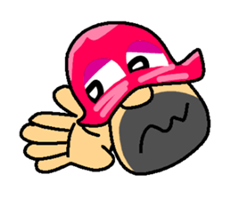 Masked Man sticker #2479546