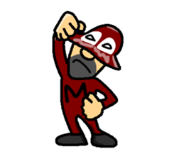 Masked Man sticker #2479550