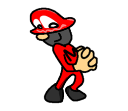 Masked Man sticker #2479551