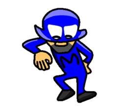 Masked Man sticker #2479552