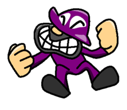 Masked Man sticker #2479560