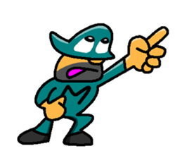 Masked Man sticker #2479561