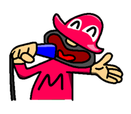 Masked Man sticker #2479562