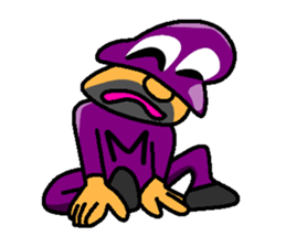 Masked Man sticker #2479565