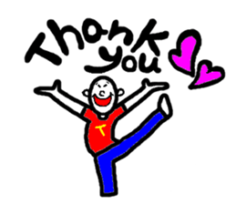 T shirtman sticker #2479769