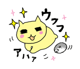 a cat in various situations. sticker #2479945