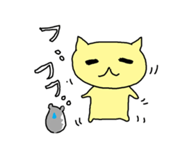 a cat in various situations. sticker #2479946