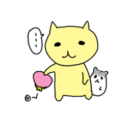 a cat in various situations. sticker #2479961