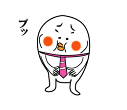Surprised new employees sticker #2480427