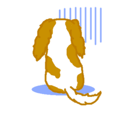 Loose Cute Cavalier King Charles Spaniel sticker #2480496