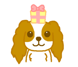 Loose Cute Cavalier King Charles Spaniel sticker #2480513