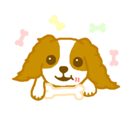 Loose Cute Cavalier King Charles Spaniel sticker #2480518