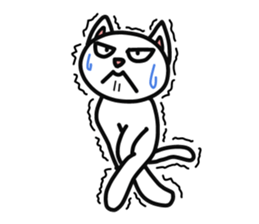 Patience Cat sticker #2480813