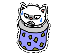 Patience Cat sticker #2480818