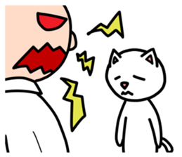 Patience Cat sticker #2480824