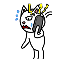 Patience Cat sticker #2480827