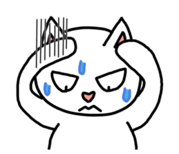 Patience Cat sticker #2480840