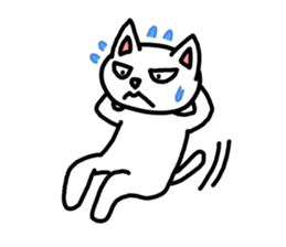 Patience Cat sticker #2480846