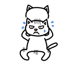 Patience Cat sticker #2480847