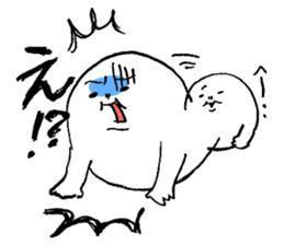 Mr. Chubby White sticker #2480947