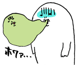 Mr. Chubby White sticker #2480964