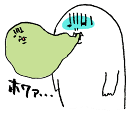 Mr. Chubby White sticker #2480964