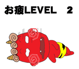 red oni no2 sticker #2481164