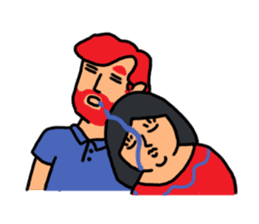 Tall Tim & Short Sugar sticker #2481469