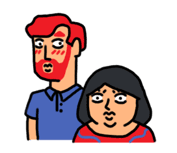 Tall Tim & Short Sugar sticker #2481487