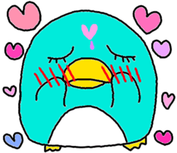 cute penguin sticker 2 sticker #2481694