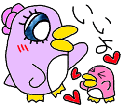 cute penguin sticker 2 sticker #2481709