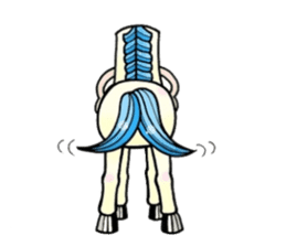 TEIOH HORSE sticker #2481781