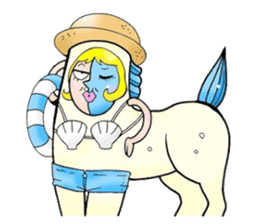 TEIOH HORSE sticker #2481797