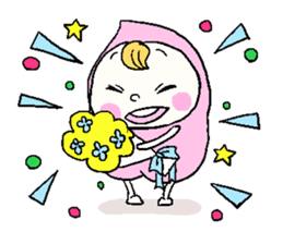 MOMOO speaks the Okayama dialect. sticker #2482028