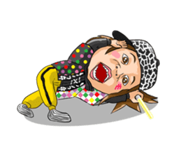 "Life of Mononofu" urya! oi! urya! oi! sticker #2482050