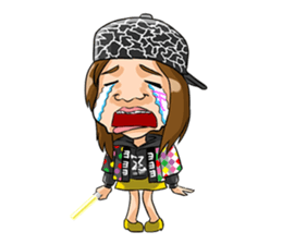 "Life of Mononofu" urya! oi! urya! oi! sticker #2482064